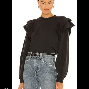 Pistola Dylan Ruffle Sweatshirt